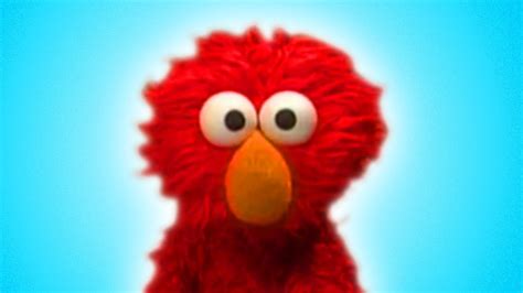 If I laugh, the video ends - Elmo gets mad compilation - YouTube