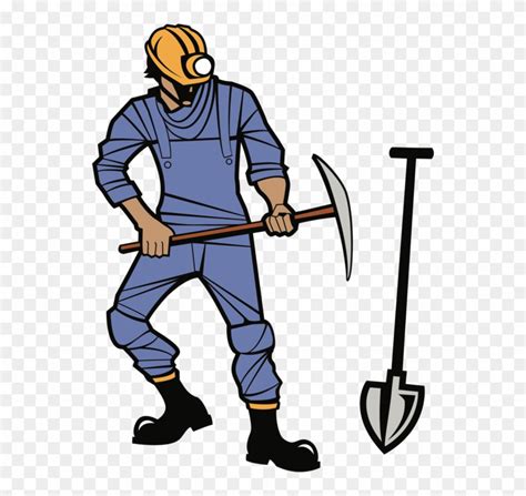 Coal Mining Miner Pickaxe - Coal Miner Clip Art - Png Download (#23013) - PinClipart