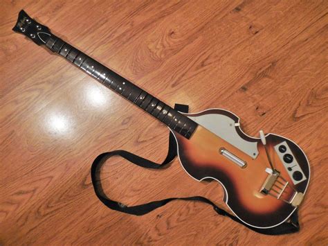 Beatles Rock Band Hofner Bass Wireless Guitar Controller