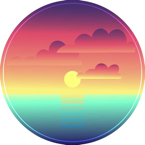 Illustrator Practice - Gradients :: Behance