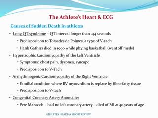 Athletes heart a short review | PPT