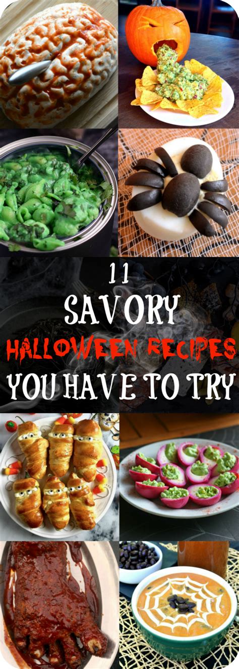 11 Savory Halloween Recipes You HAVE To Try | Don't Go Bacon My Heart