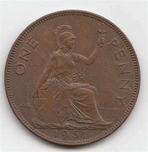 VERY RARE 1951 GEORGE VI PENNY 1d - Choose your coin | eBay