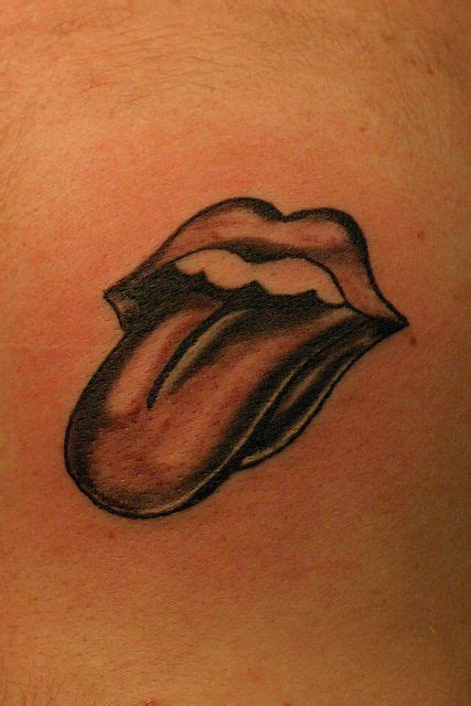 Awesome rolling stones logo tattoo | Tattoomagz.com › Tattoo Designs / Ink-Works Gallery ...