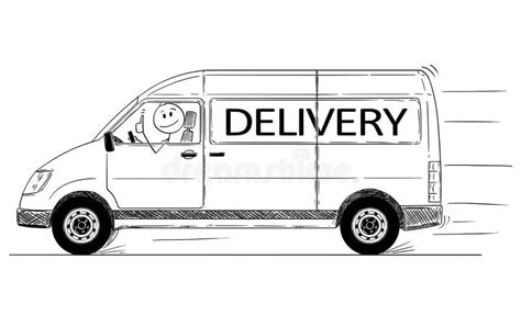 Cartoon Delivery Van Stock Illustrations – 11,710 Cartoon Delivery Van Stock Illustrations ...