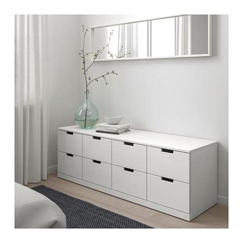 NORDLI chest of drawers with 8 drawers (592.395.04) - reviews, price, where to buy