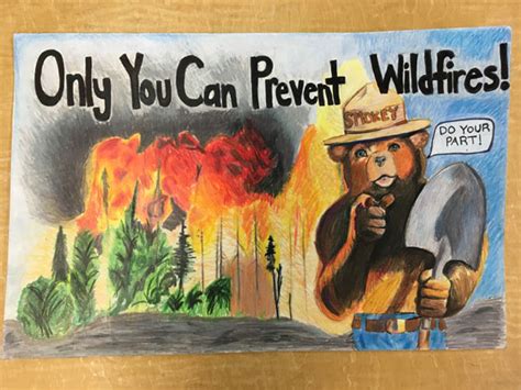 2019 Smokey Bear Poster Contest Winners Chosen | Utah Associated Garden ...