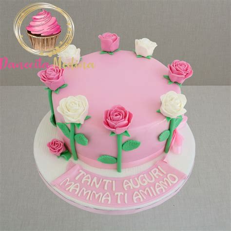 Roses Fondant Cake - CakeCentral.com