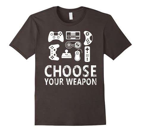 Choose your weapon gamer video game nerdy gaming t-shirt-CL – Colamaga