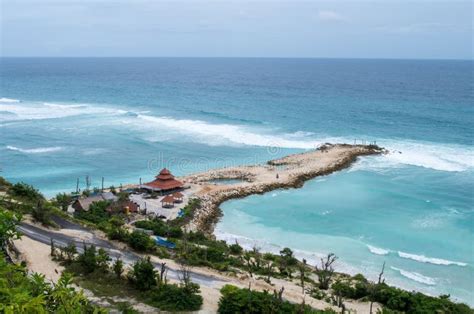 Building Site of New Resort Near Melasti Beach, Bali February 2017 Stock Image - Image of green ...