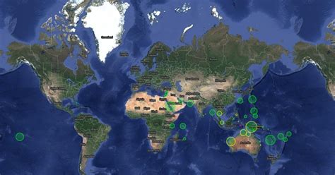 Stonefish distribution : Scribble Maps