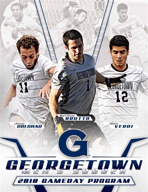 2010 Georgetown Men's Soccer Gameday Program by Georgetown University Athletics - Issuu