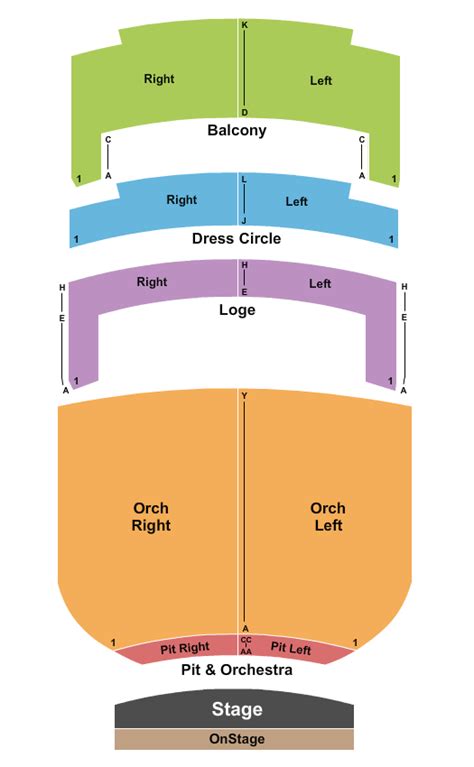 Atlanta Symphony Hall Seating Chart & Maps - Atlanta