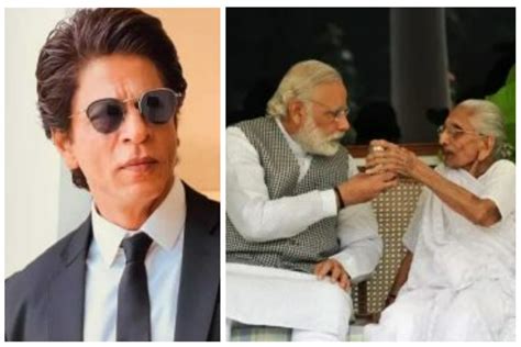 Shah Rukh Khan Pens Emotional Message on PM Narendra Modi's Mother ...