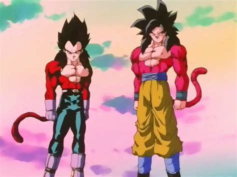 Goku Ssj4 And Vegeta Ssj4 Fusion