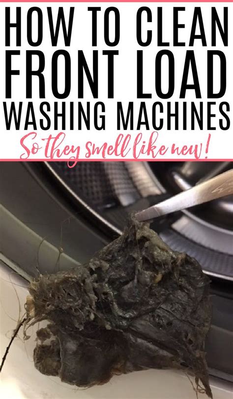 How to clean your front load washer – Artofit