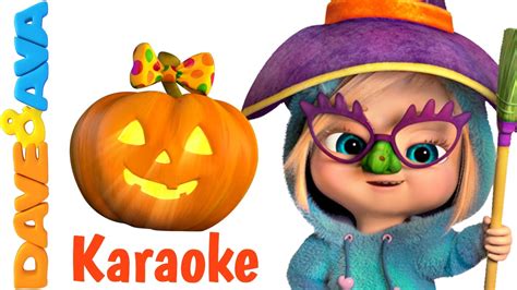 Halloween Songs - Karaoke! | Halloween Song Collection | Nursery Rhymes from Dave and Ava - YouTube