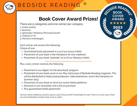 Book Cover Awards - BEDSIDE READING