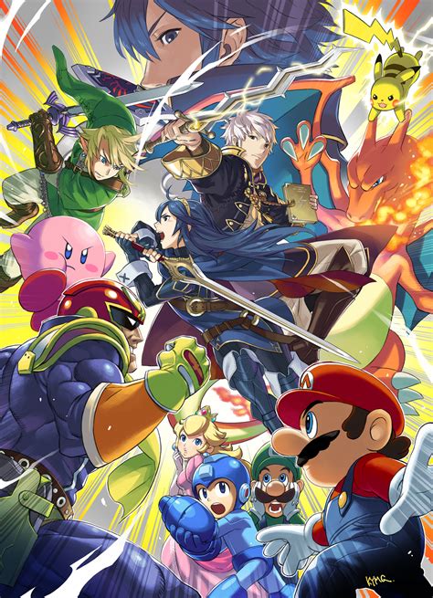 Super Smash Bros. goes Fire Emblem: Awakening crazy, adds Lucina and ...