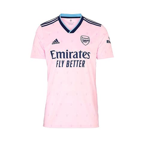 Jersey adidas Arsenal FC Tercera Equipación 2022-2023 Niño Clear Pink - Fútbol Emotion