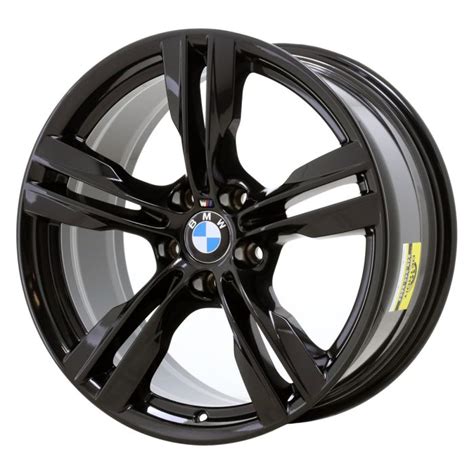 BMW X5 wheels rims wheel rim stock genuine factory oem used replacement 86043 GLOSS BLACK HOL ...