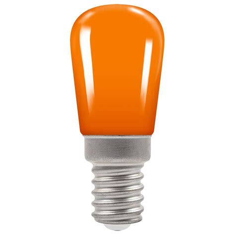 Crompton LED Coloured Pygmy SES E14 1.3W - Amber Warm White – ledbulbs.co.uk