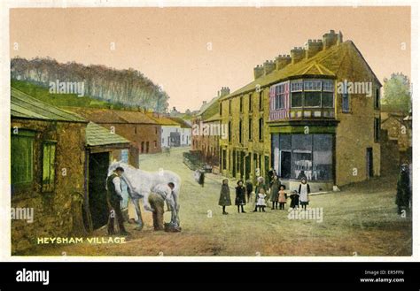 The Village, Heysham, Lancashire Stock Photo - Alamy