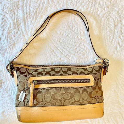 Coach | Bags | Coach Logo Handbag | Poshmark