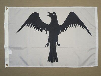 Raven Viking Indoor Outdoor Dyed Historical Nylon Flag 2' X 3' | eBay