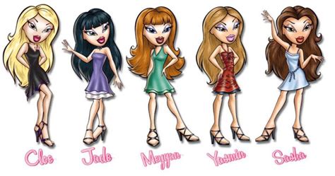 Bratz characters, Bratz doll, Girl cartoon