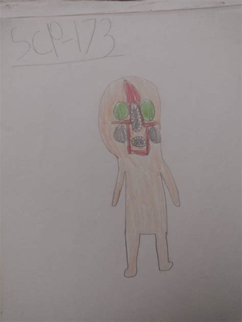 SCP-173 by kcacefanficwriter on DeviantArt