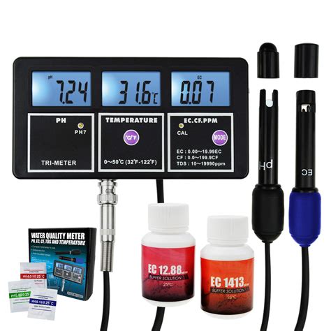 Buy 5-in-1 Water Quality Multi-parameter PH EC CF TDS (ppm) Temperature ...