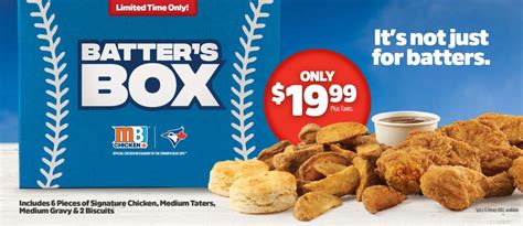 Mary Brown's Offers Batter's Box Meal Deal - Canada Eats!