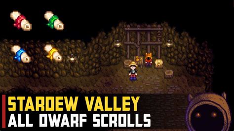 Dwarf Scrolls | Stardew Valley - YouTube