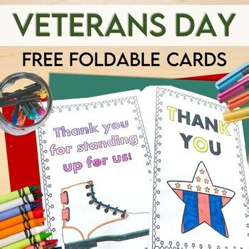 Veterans Day Thank You Cards by Michelle McDonald | TPT