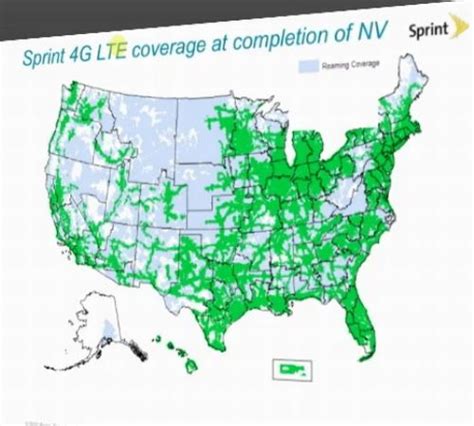 2014 Map of Sprint 4G LTE Network Surfaces | TalkAndroid.com