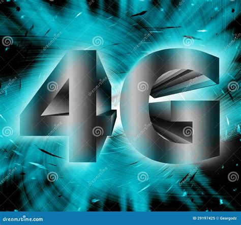 4G network symbol stock illustration. Illustration of connectivity ...