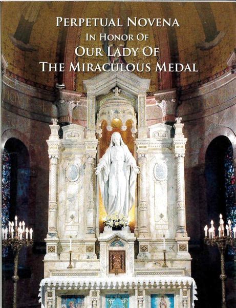 Perpetual Novena in Honor of Our Lady of the Miraculous Medal – National Shrine of St. Dymphna