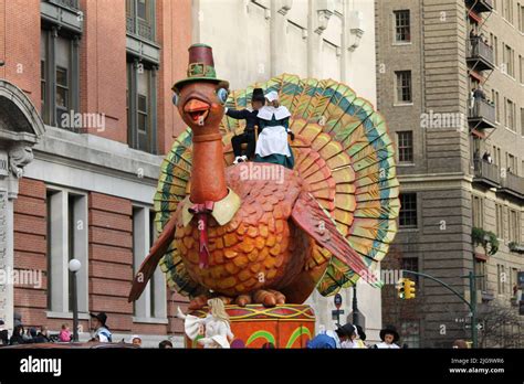 Balloons of the Macy's Thanksgiving Day Parade, NYC, USA Stock Photo ...