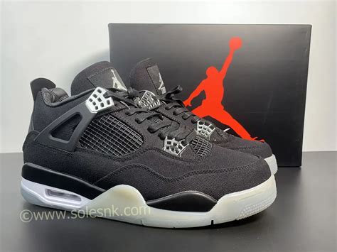 Eminem x Air Jordan 4 'Marshall Mathers' Black Chrome - SoleSnk