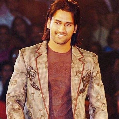 Ms Dhoni Long Hair - Long Hair