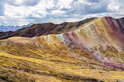 Premium Photo | Palccoyo rainbow mountains in peru