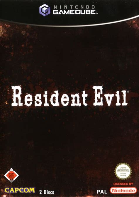 Resident Evil (2002) GameCube box cover art - MobyGames