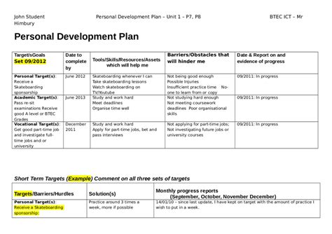 2024 Personal Development Plan - Fillable, Printable PDF & Forms | Handypdf