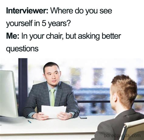 Funny Job Interview Meme