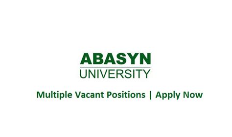 Abasyn University Jobs Feb 2018