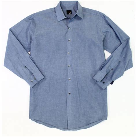 JCPenney - Mens Dress Shirt Medium 15-15 1/2 Spread Collar M - Walmart ...