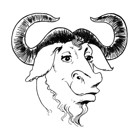 GNU Logo / Software / Logonoid.com