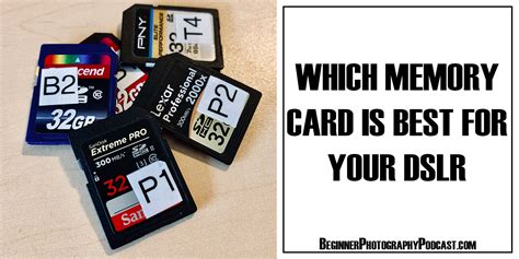 Which Memory Card is Best for your Mirrorless or DSLR Camera in 2021 ...