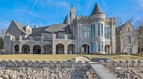 18,000 Square Foot Lakefront Stone Mansion In Kansas City, MO | Homes of the Rich